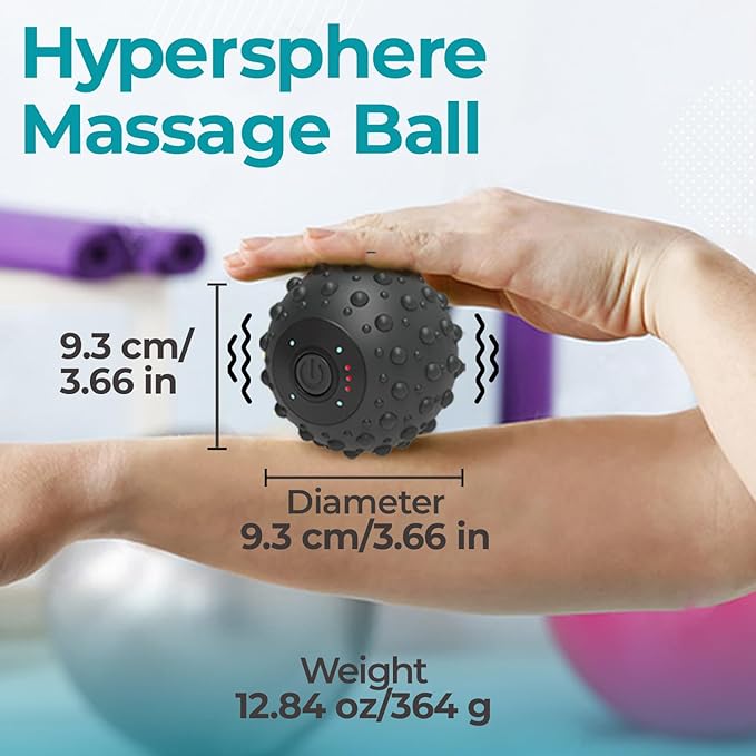 ZeenKind Vibrating Massage Ball Foot Roller Plantar Fasciitis Pain Relief