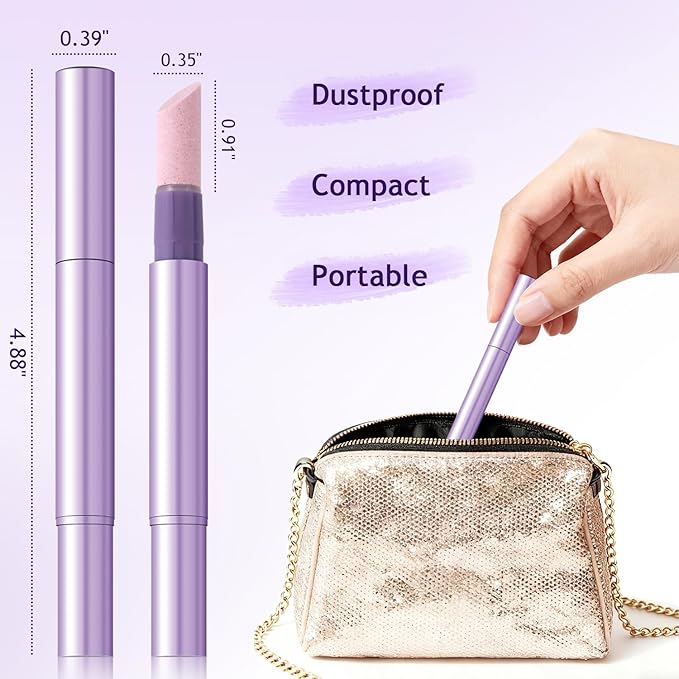 Furtherpretty 5PCS Cuticle Oil Pusher Pen Set, 2-in-1 Ceramic Cuticle Pushers with Oil for Nail Repair, Hangnail & Dry Cuticle Removal, Nail Care Pens for Manicure & Pedicure, Professional Salon Tools