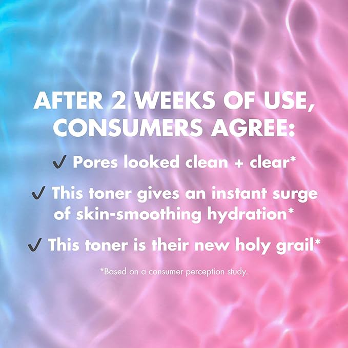 e.l.f. SKIN Thirst Burst Pore-fecting Toner Mini, Hydrating for Face, Smooths, Plumps, Pore-Minimizing, Infused with Salicylic Acid, Vegan & Cruelty-Free