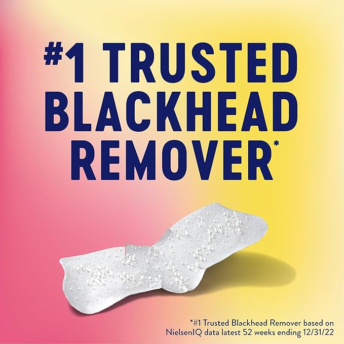Biore Witch Hazel Ultra Strength Blackhead Remover Pore Strips, 18 ct