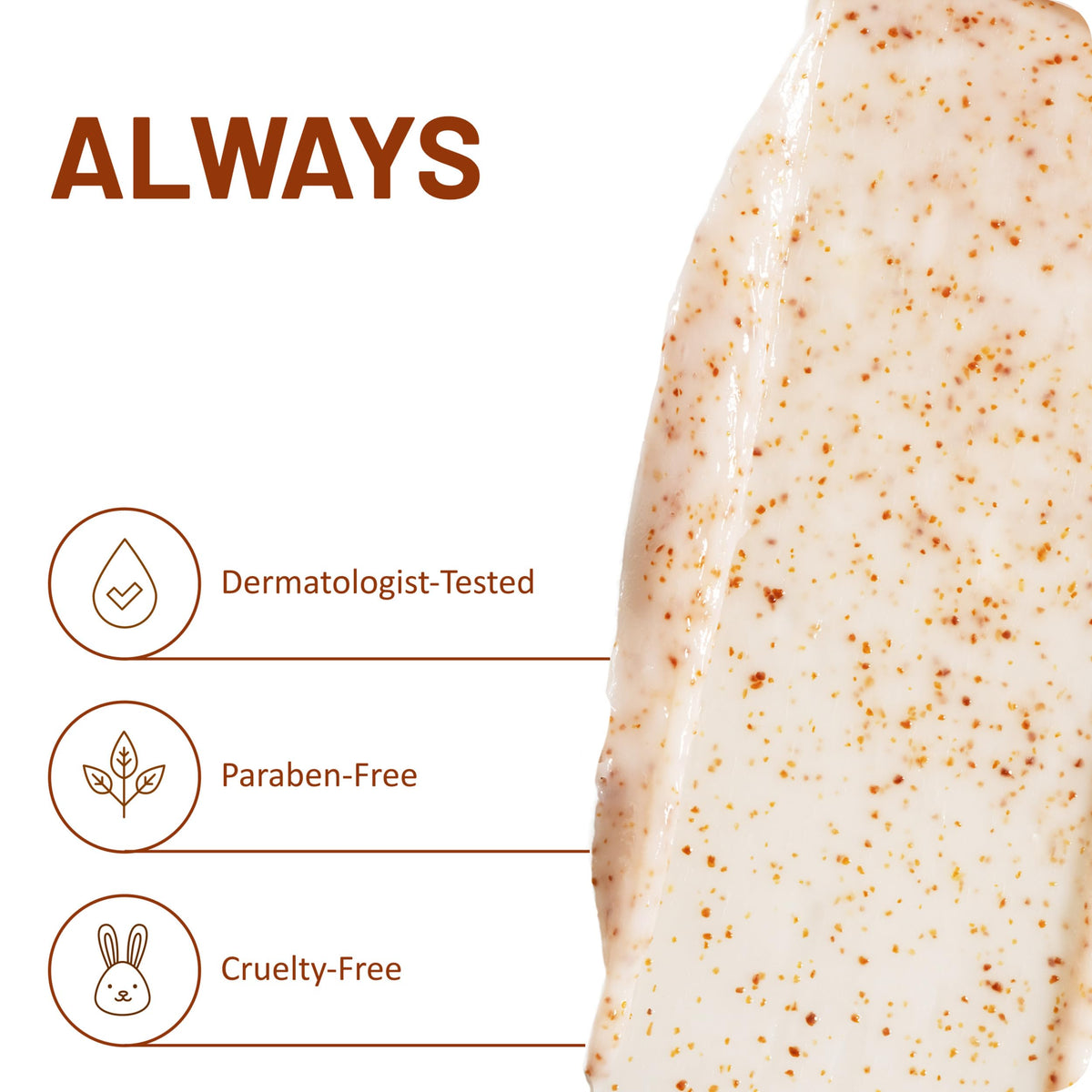 St. Ives Fresh Skin Apricot Face Scrub, Deep Exfoliator Skin Care for Clean, Glowing Skin, Oil-free Facial Scrub Made with 100% Natural Exfoliants, 6 oz, 4 Pack