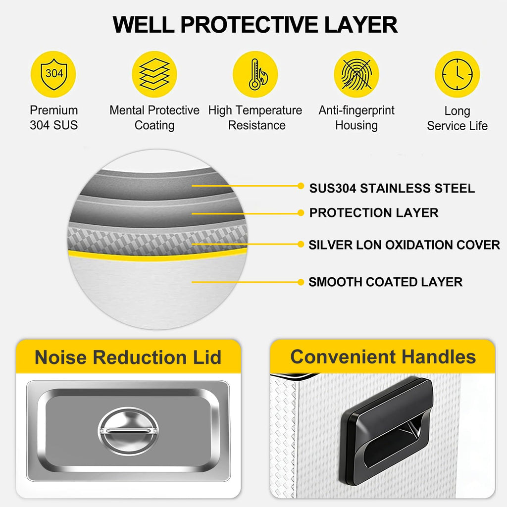 ACMESONIC Ultrasonic Cleaner 15L Dual-Frequency Professional Digital Stainless Steel Cleaning Machine with Heater Timer for Denture, Coins, Small Metal Parts, Circuit Board, Lab Tools, etc
