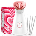 Colorfarm Facial Steamer with Nano Ionic Steam for Deep Cleaning Home Spa