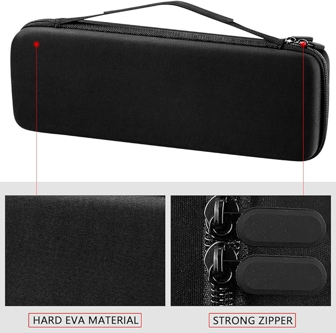Comecase Clipper Blade Case Holder Organizer, Hard EVA Travel Carrying Storage for Wahl/for Andis/for Oster A5 Detachable Blades, Holds 12 Blades for Barbers and Pet Groomers (Box Only)