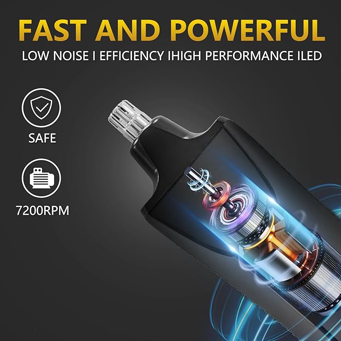 Bomic Manscape Men Body Trimmer IPX7 Waterproof Ball Pubic Hair Groomer