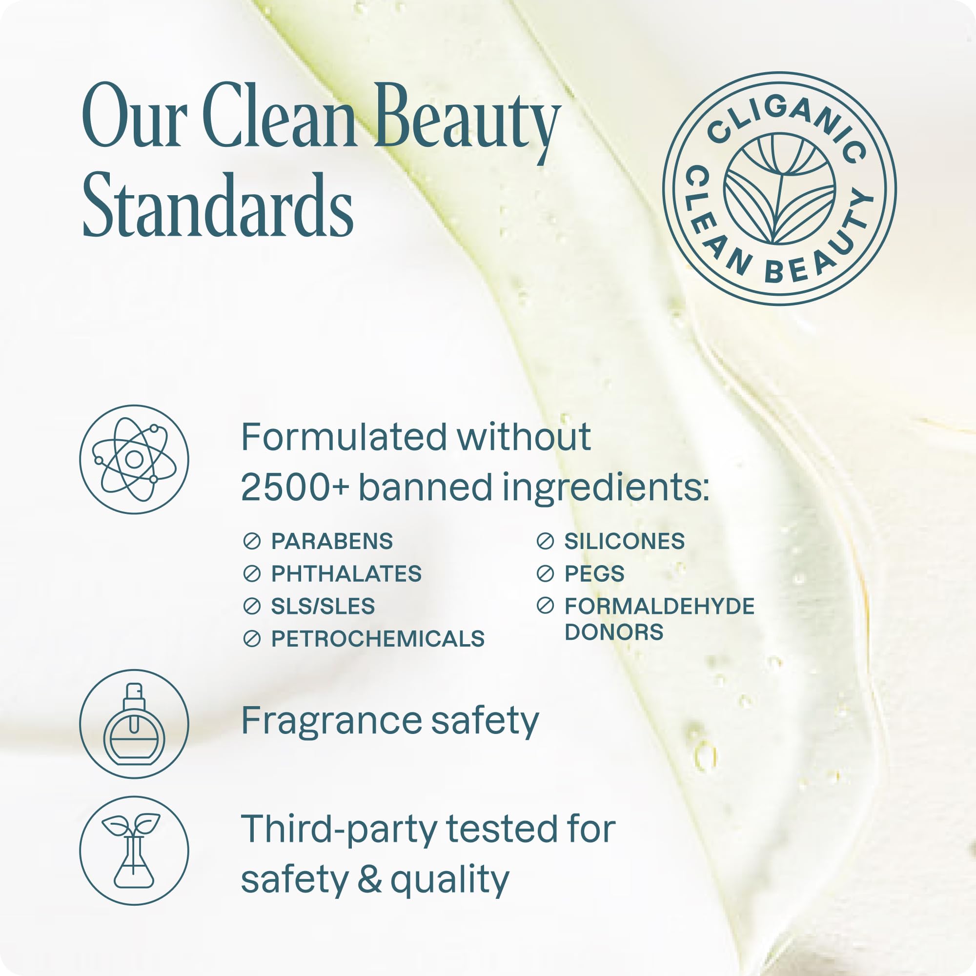 Cliganic Hydrating Facial Gel Cleanser with Triple Botanical Complex® – Clean Gentle Face Wash with Jojoba, Rosehip Argan Oils Removes Makeup Impurities Aloe Vera Glycerin for Balanced Glowing Skin