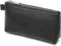 PU Leather Makeup Simple and Convenient Handbag Small Exquisite Storage Bag (Pu/Black)