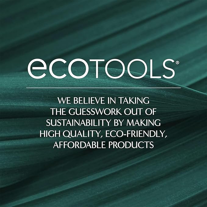 EcoTools Dry Body Brush for Circulation, Dead Skin Removal + Exfoliating Body Scrubber Bath Net, Inspired by The African Net Sponge, Self-Care Gifts, Natural Beige