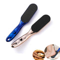2Pcs Nano Glass Foot File,Nano-Glass Foot File,Foot Scraper for Callus Removal,Veinsgrain Foot Files (Gold+Blue)