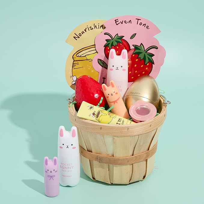 TONYMOLY Pocket Bunny Facial Mist - Hydrating Moisturizer Spray for Moisture & Refreshment, Travel Size, Soothing & Lightweight, Korean Skincare Face Mist, Peach