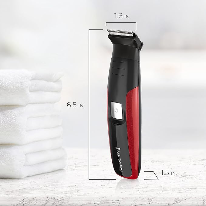 Remington All-in-one + Body Multigroomer 5000, Black and Red, 10 Piece Set