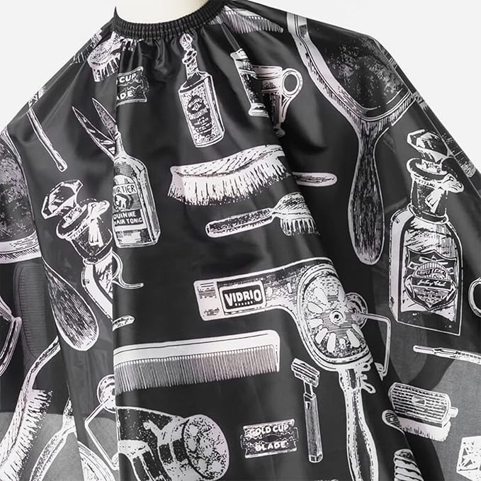 Barber Cape for Men - Waterproof Hair Cutting Capes for Adults and Stylists