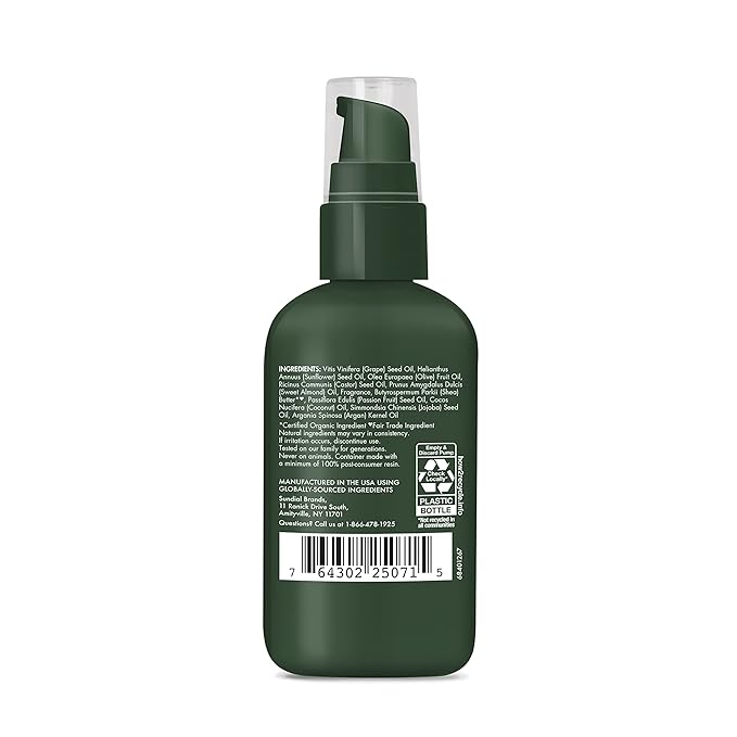 SheaMoisture Beard Conditioning Oil for a Full Beard Maracuja Oil and Shea Butter to Moisturize and Soften 3.2 oz,(Pack of 2)