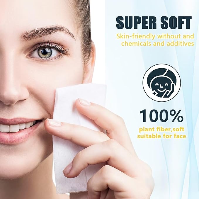Fcaeon Compressed Towel Tablets 100 Pcs Disposable Face Towel Coin Tissue Cloths for Skincare Facial Cleansing Travel Camping Hiking Gym Workout and Emergency Cleaning Portable Washcloths(Blue)