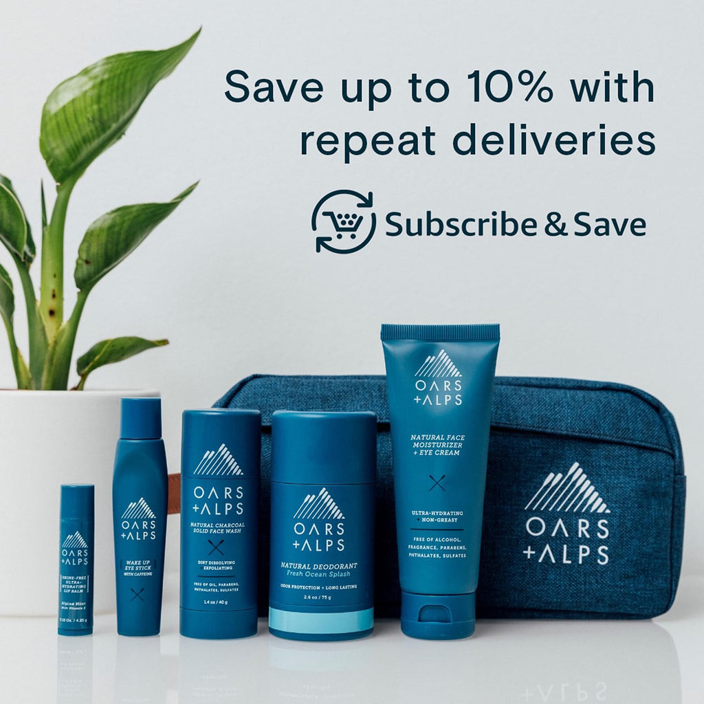 Oars + Alps Anti-Everything Pads, Facial Cleanser + Exfoliator, 28ct