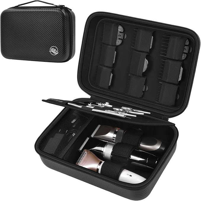 Boobowl Barber Accessories Bag for Clippers and Supplies, Hair Clipper Box
