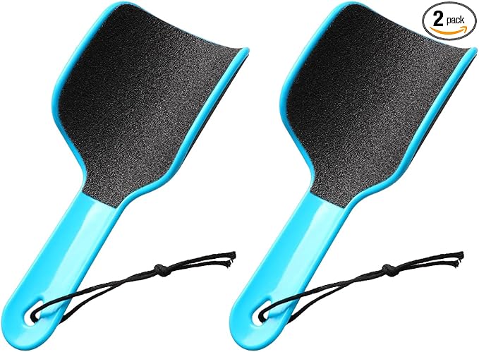 Xvnoesza 2Pcs Professional Dual Sided U Shaped Foot File Foot Files for Hard Skin Foot Scraper Rasp Dry Skin Remover Feet Dead Skin Remover for Feet