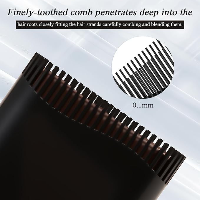 Beard Touch-Up for Men, Instant Gray Hair Cover Stick, Built-In Comb for Seamless Blending, Cream Concealer, Quick Temporary Cover
