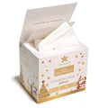 Christmas Disposable Face Towels XL 50 Count, Holiday Gifts for Women, Magnetic Box, Ultra Soft Facial Tissues, Makeup Remover Dry Wipes for Sensitive Skin, Stocking Stuffers