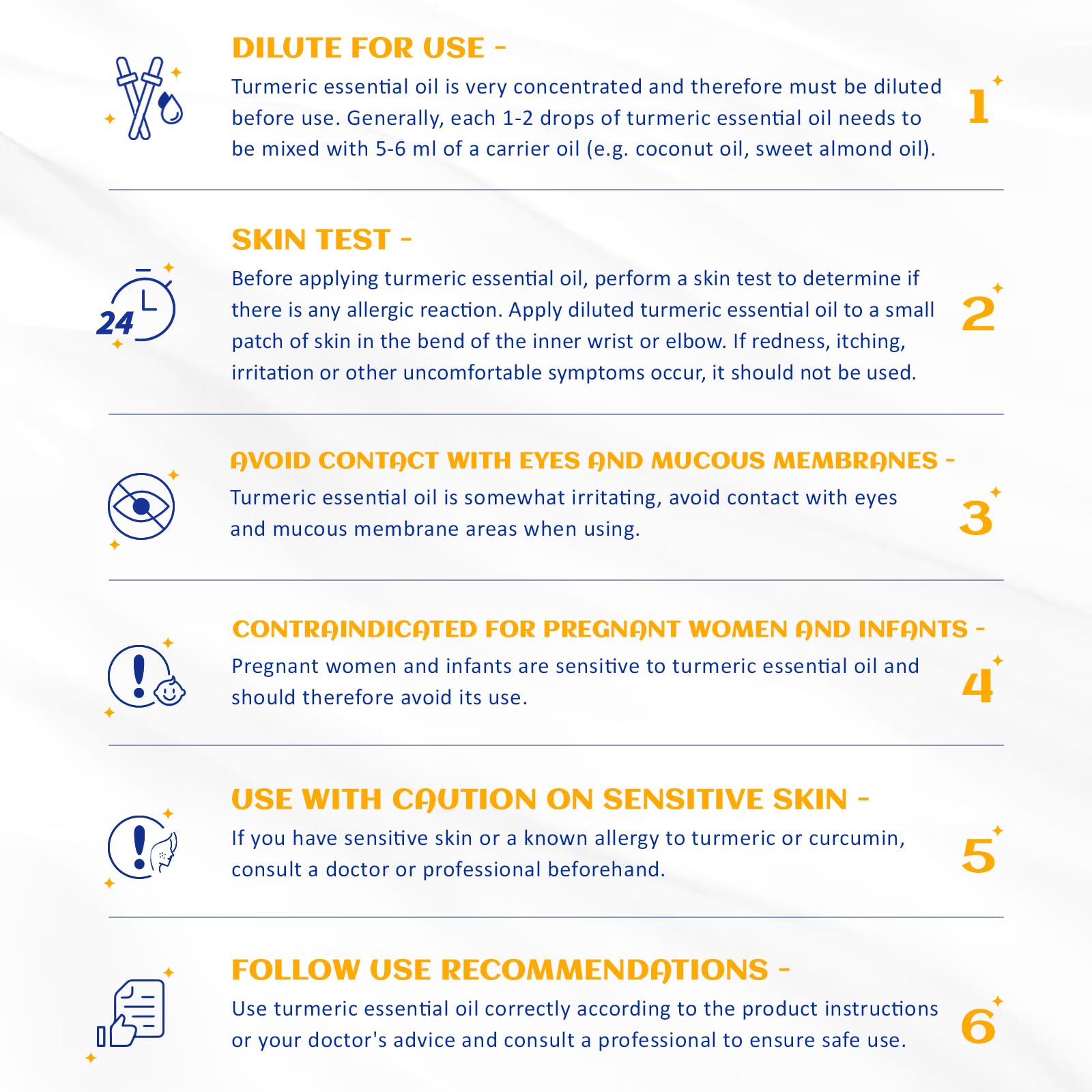 HIQILI Turmeric Oil for Face, Skin Care & Aromatherapy