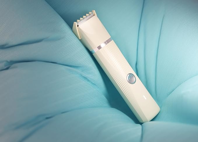 3-in-1 Electric Razor for Women - Waterproof Bikini Trimmer,Rechargeable Electric Shaver for Lady,Pubic Hair Trimmer Women,Personal Trimmer Groomer for Body Hair (Cream, LY)