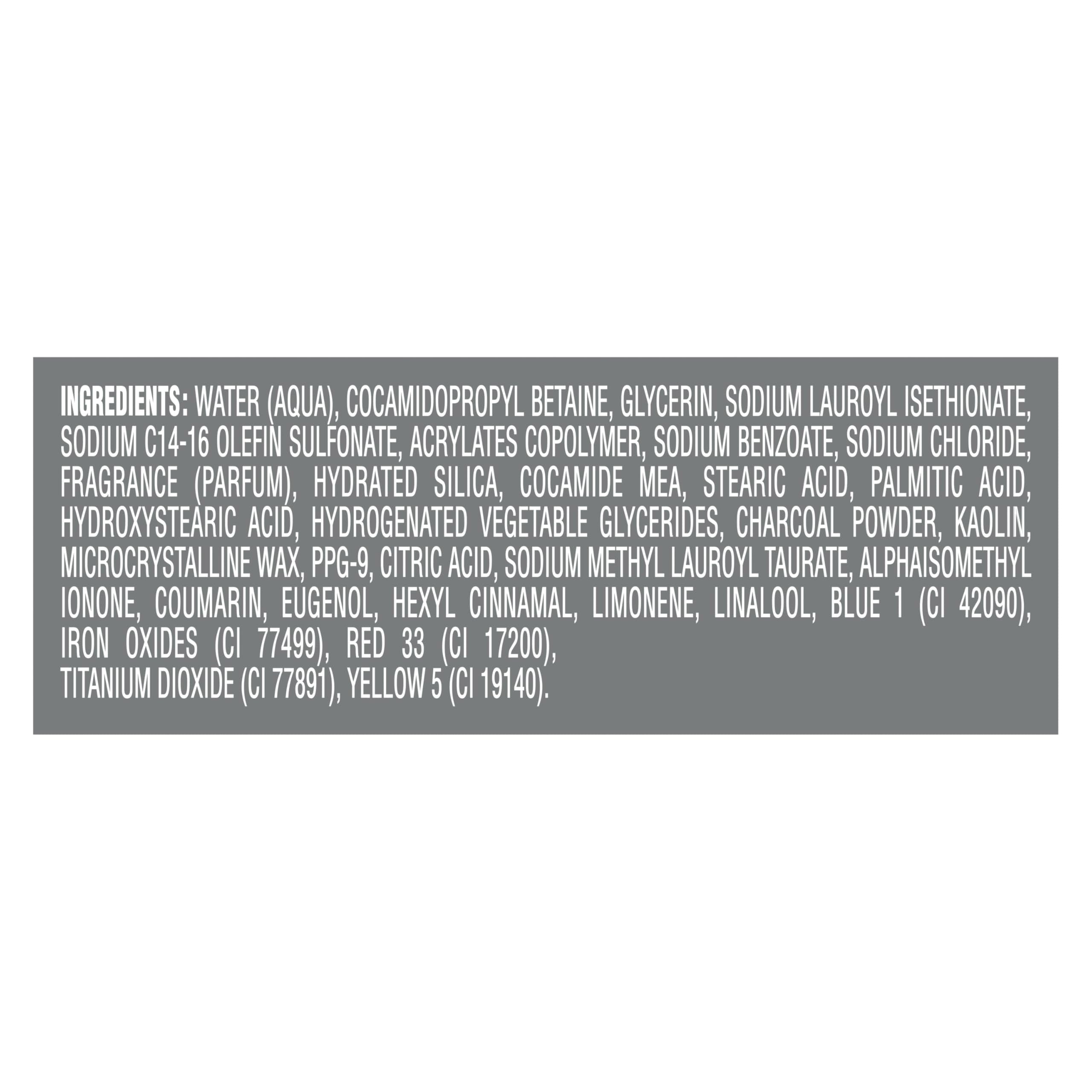DOVE MEN + CARE Body and Face Wash Purifying Charcoal + Clay Body Wash for Men with 24-Hour Nourishing Micromoisture Technology 18 oz