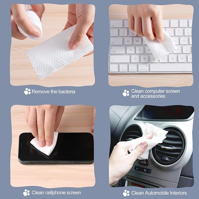 Disposable Face Towel Face Cloths for Washing Soft Cotton Towels Facial Cloths Towelettes for Washing and Drying for Cleansing and Skincare Office Makeup Remover