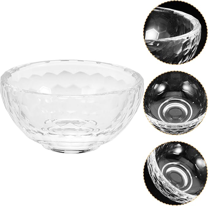 Essential Oils Bowl Clear Bowl Skincare Mask Mixing Spa Oil Aroma Salon Mask for Home Facial Mixing Essential s Container for Home
