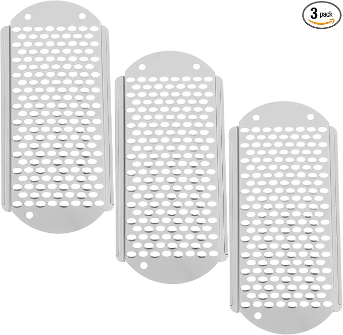 3pcs Foot File Replacement Blades, Stainless Steel File Callus Tool Corn Remover Skin Remover Foot File Tool Feet Shaver Dead Skin Convenient Foot Scraper (Silver)