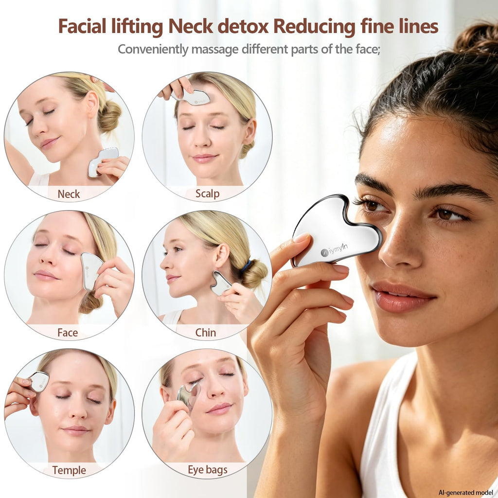 Niymyin 304 Stainless Steel Fascia Gua Sha for IASTM & Sore Muscle Massage
