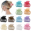 Sisiaipu 12Pcs Hair Clips for Women 1.8 Inch Small Claw Clips for Thin Hair Medium Hair Claw Clips for Thick Hair Accessories for Women Girls (Gloss Colorful)