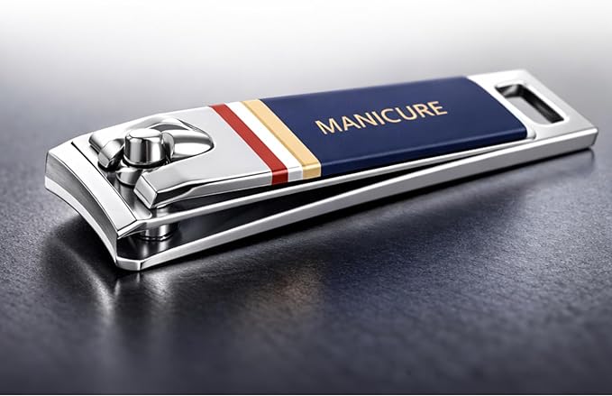 Nail Clippers Set - 19 Piece Manicure & Pedicure Kit, Stainless Steel Fingernail & Toenail Tools with Luxurious Travel Case for Men & Women