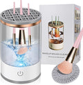 Electric Makeup Brush Cleaner – Brush Cleaning Machine, 30 Second Fast Deep Clean, USB Powered One-Button Operation, Low Noise Portable Makeup Brush Washer for Home Travel Beauty Salon