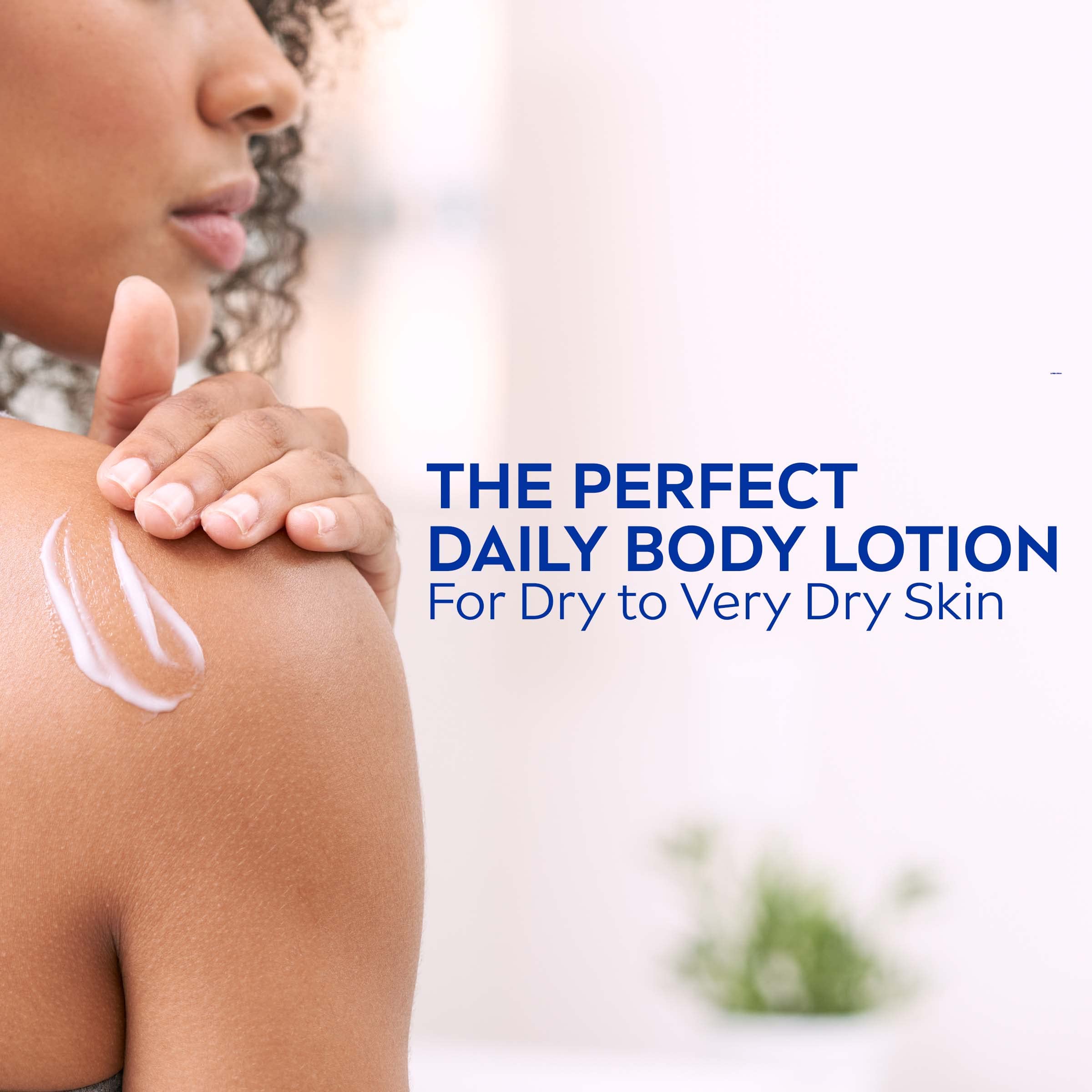 NIVEA Breathable Nourishing Body Lotion Fresh Fusion, Body Lotion for Dry Skin, 13.5 Fl Oz Pump Bottle