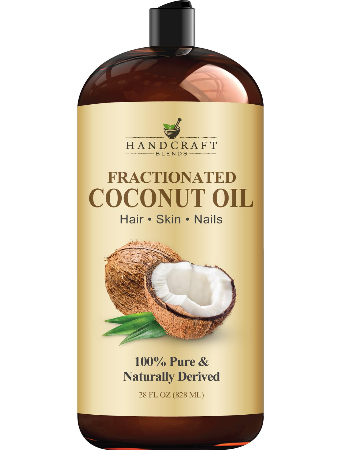 Handcraft Blends Fractionated Coconut Oil - 8 Fl Oz