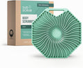 Sud Scrub® Antimicrobial Silicone Body Scrubber, Exfoliating Body Brush for Sensitive Skin, Antibacterial Shower Scrubber for Body, Bathroom Essentials for Men & Women, Mint