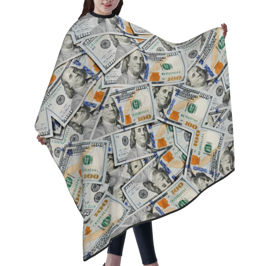 Carwayii Money Barber Cape Professional Hair Cutting Cape Salon Hairstylist