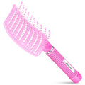 Bsisme Hair Brush with Hair Clips, Vented Brush for Faster Blow Drying