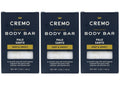 Cremo Exfoliating Body Bars Palo Santo (Reserve Collection) - A Combination of Lava Rock and Oat Kernel Gently Polishes While Shea Butter Leaves Your Skin Feeling Smooth and Healthy (Pack of 3)
