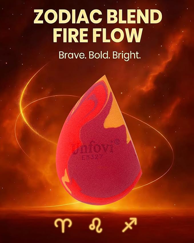 6Pcs Tri Color Makeup Sponge, Low Absorption Latex Free Soft Makeup Sponges For Foundation,Beauty Sponge(Multicolor)