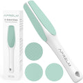 3-Sided Nano Glass Foot File, 3-in-1 Coarse/Medium/Fine Foot Callus Remover, Professional Callus Remover for Feet Hard Skin Smooth Polishing (Turquoise)
