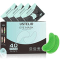 USTELIR Under Eye Patches, 40 Pairs Eye Mask for Dark Circles, Puffy Eyes, Undereye Bags,Wrinkles,Eye Mask Patches with Aloe Vera, Eye Treatment Skin Care for Men & Women Gift