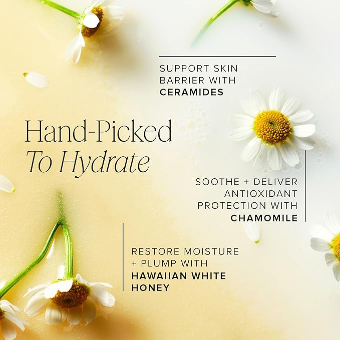 Farmacy Honey Milk Face Essence - Hydrating Milky Toner with Honey, Ceramides + Chamomile - Helps Strengthen Skin Barrier + Replenish Moisture - Soothing + Calming Skincare (50ml)
