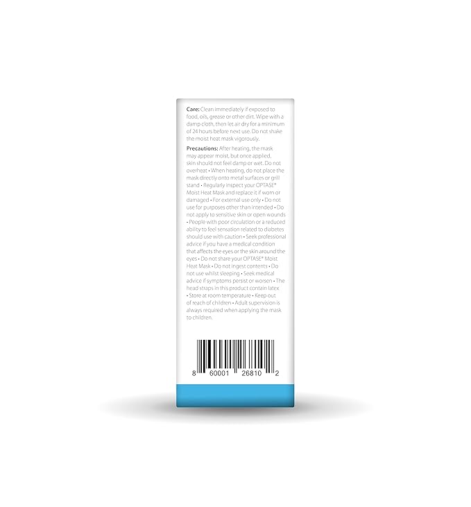 OPTASE® Moist Heat Mask, 1 Count