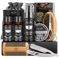 Beard Kit Birthday Gifts for Men Grooming & Care w/Wash, Brush, Balm, Comb