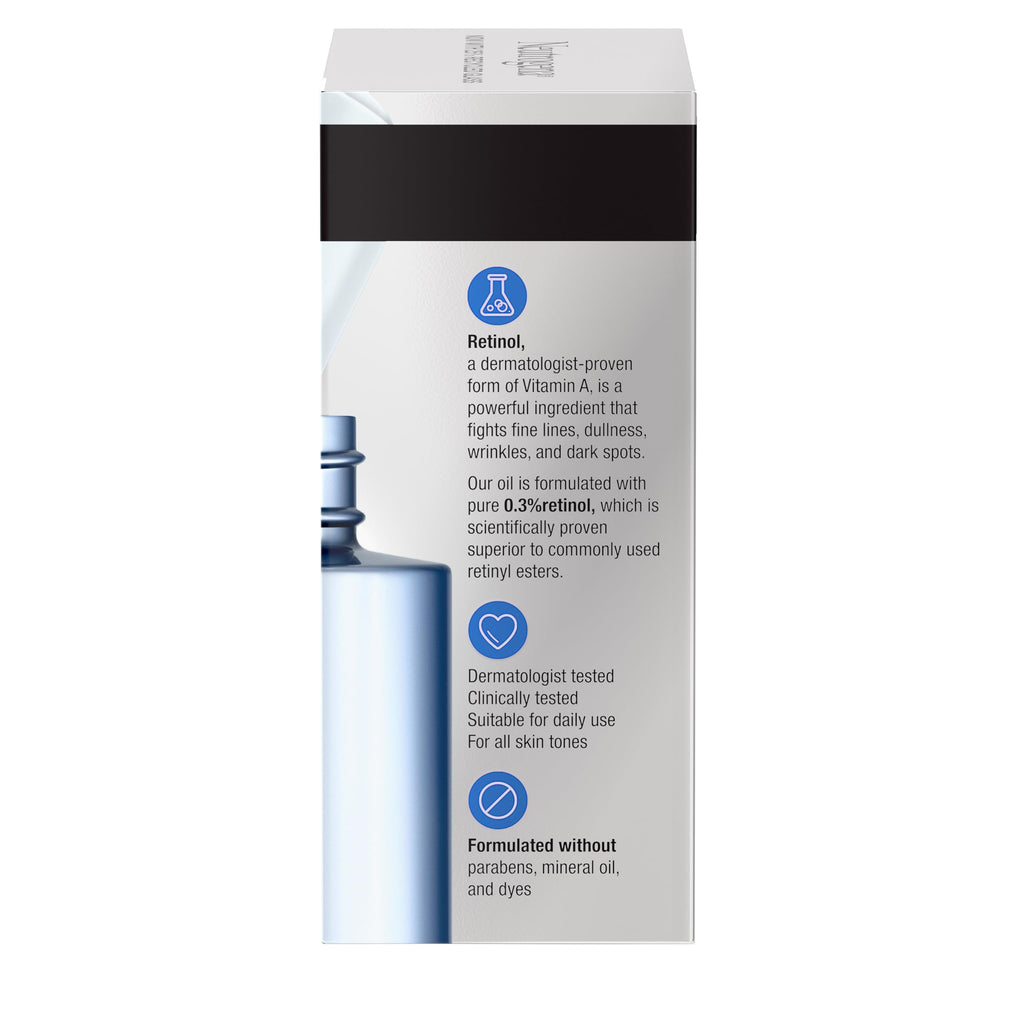 Neutrogena Rapid Wrinkle Repair Retinol Face Oil, 1.0 fl oz