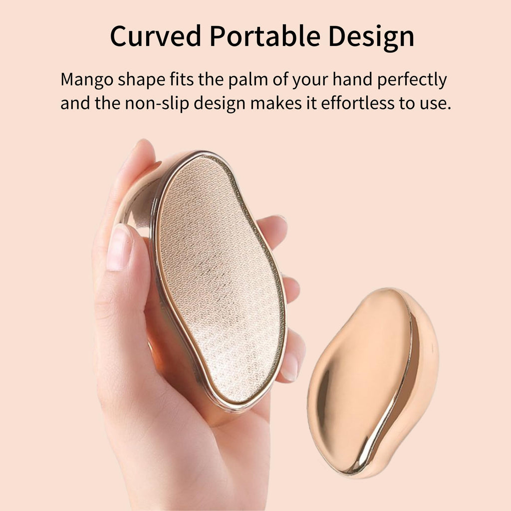 Ainio Nano Glass Foot File, Pedicure Tool and exfoliator, Glass Surface, Comfortable Hand and Foot Grinding Scraper for Wet and Dry feet, Removal Hard or Dead Skin, Suitable for Women or Men