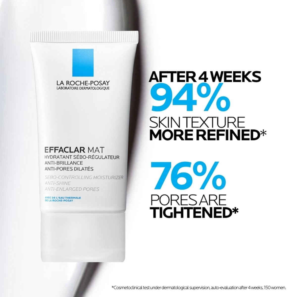 La Roche-Posay Effaclar Mat Oil Free Face Moisturizer for Oily Skin 1.4oz