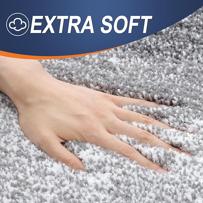 OLANLY Microfiber Bathroom Rugs Sets 3 Piece, 30"x20"+24"x16"+24"x20"