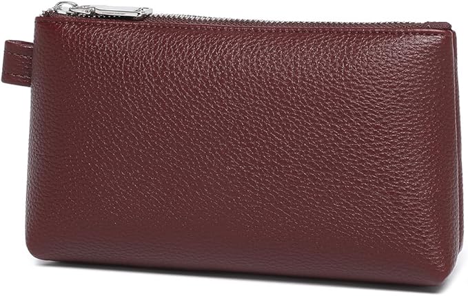 PU Leather Makeup Simple and Convenient Handbag Small Exquisite Storage Bag (PU/Caramel Color)